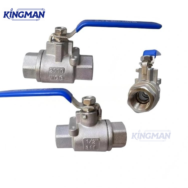 2PC Hygienic Inox Ball Valve 2000WOG - Image 1