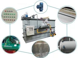 Water Treatment Plant Horizontal Flow Dissolved Air Flotation Solid-Liquid Separation Equipment - Image 4