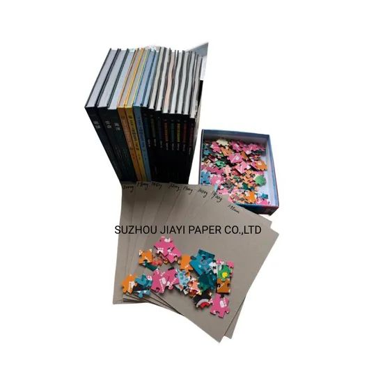 High-Quality Grey Paper Board for Eco-Friendly Puzzle Packaging - Image 5