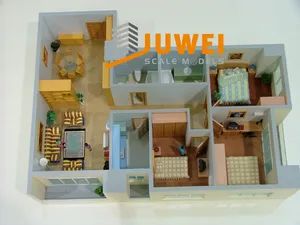 Architectural Layout Model Making of House Building (JW-59) Model NO. JW-59 Trademark Juwei Type Display Model HS Code - Image 6