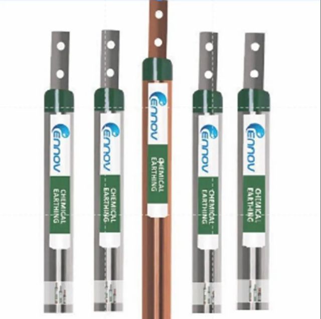 Galvanized Iron (GI) G I Earthing Electrode Pipe In Pipe Brand Ennob Color Silver Eco-friendly Yes Conductor Material - Image 1