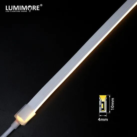 Ultra Mini 4mm LED Rope Lights Flat Shape Outdoor IP67 Size 12V Neon Flex Facade Lighting - Image 4