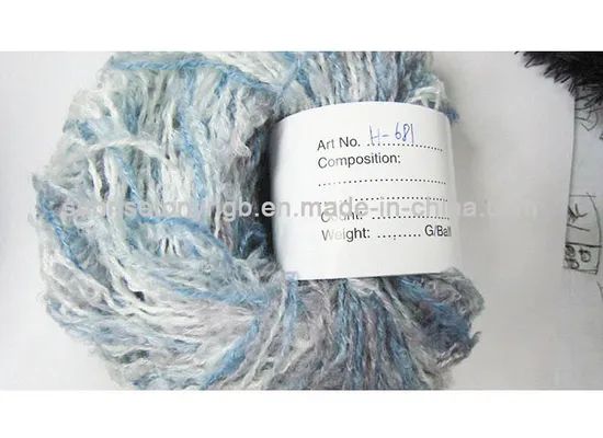 Colorful Hand Knitting Dyed Wool Acrylic Fancy Yarn Key Yarn Pattern Dyed Life Long Life Size Customized Trademark - Image 6