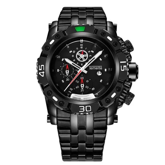 New Stainless Steel Analog Watches Style Sport Origin China Logo Customized Case Shape Round Dial Color Silver HS Code - Image 4
