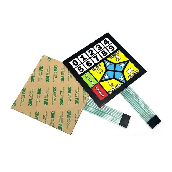 Custom Matrix Touch Membrane Switch for Entertainment Electronics - Image 6