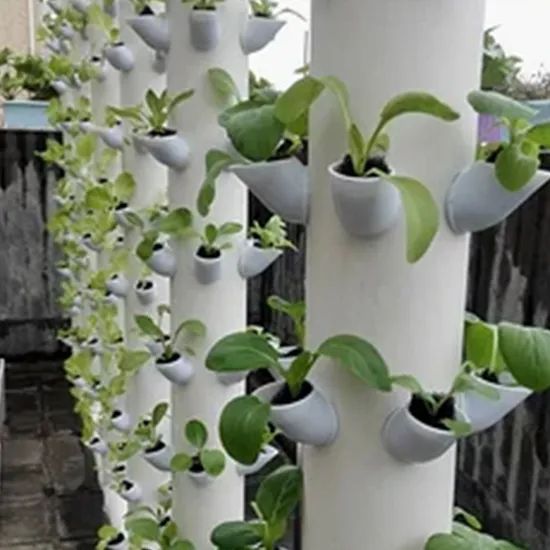 Automated-Irrigation Hydroponics Tower System for Intelligent Greenhouse Growth - Image 2