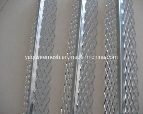 Wall Protection Expanded Angle Bead (corner bead) Trademark YAQI HS Code 73145000 Hole Shape Diamond Weight - Image 1