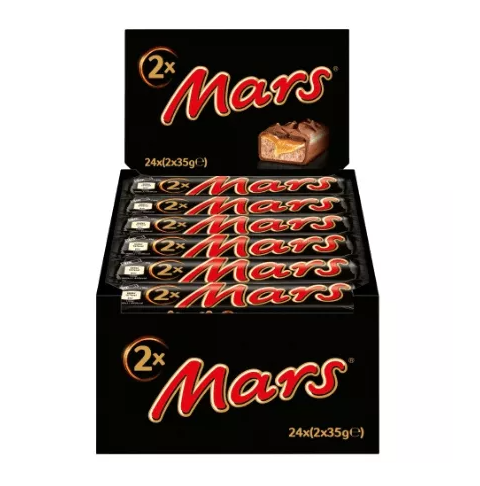 Mars 2 pack 70g | Canadian Chocolate Bar | Wholesale Chocolates - Image 1