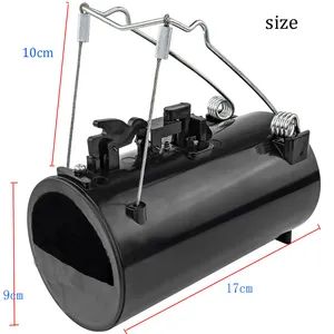Outdoor Spring Loaded Black Hole Rodent Gopher Trap Pest Control - Image 3