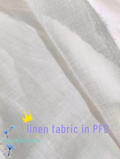 Linen Fabric 17X17 Dyed Style Plain Width 56/57" Origin China Technics Woven Pattern Printed The Number of Yarn - Image 3