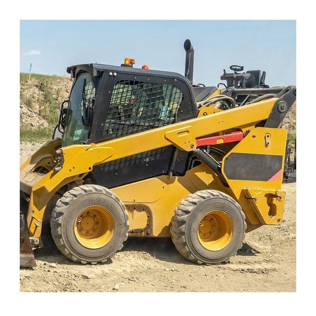 CAT 299D3 compact track skid steer loader for professional construction use powerful machine with high efficiency strong performance and durability on rough terrain - Image 4