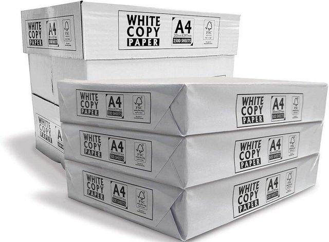 A4 WHITE PAPER PRINTER COPIER REAMS OF 500 SHEETS PHOTOCOPY STATIONARY - Image 4