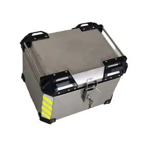 45L Stainless Steel Motorcycle Trunk Tail Storage Boxes Origin China Trademark none Model NO. H-007 Logo Customizable Own Weight - Image 5