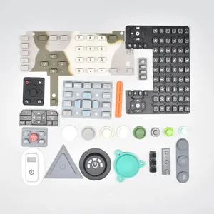 Silicone Rubber Push Conductive Button Covers Silicone Rubber Coated Keypad Buttons - Image 3
