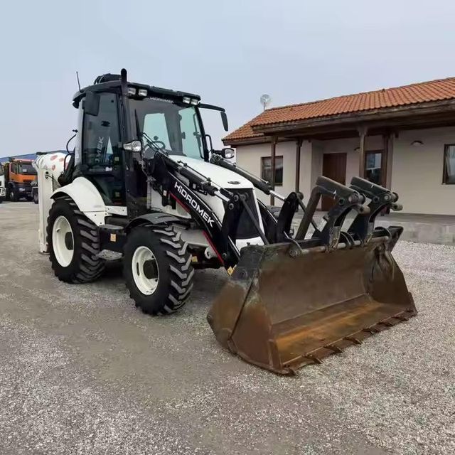 Hidromek HMK Wheel Backhoe Loader – Heavy-Duty Construction Equipment for Excavation, Loading, and Earthmoving - Image 2