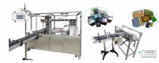 Cigarette/Playing Cards Cellophane Overwrapping Machine Trademark SINYO HS Code 84224000 Model NO. SY-2000W Driven Type - Image 3