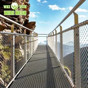 7X7 Rope Protective Stainless Steel Wire Flexible Rope Mesh for Zoo Animal Cages Bird Cage Mesh Falling Prevention Mesh - Image 5
