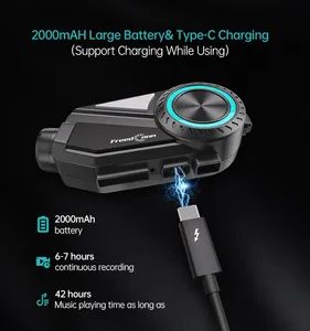 Freedconn R3 PRO Bluetooth Intercom Waterproof with Motorcycle 6 Riders Bluetooth Intercom - Image 6