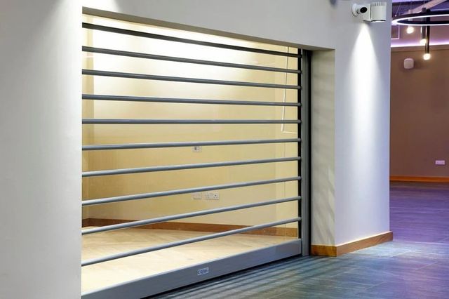 Acrylic Transparent Rolling Shutter usage commercial Material Acrylic Surface Treatment Painted Country of Origin Made in - Image 5