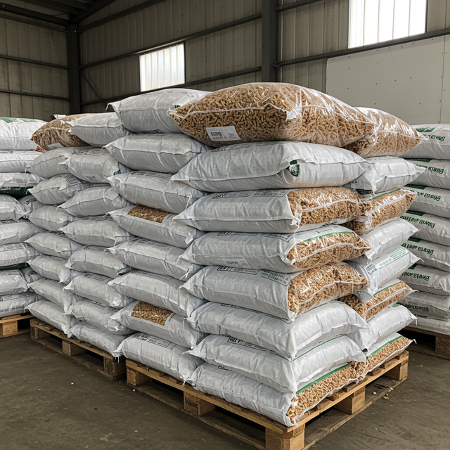 Bulk High Quality Wood Pellets 6mm And 8mm Wood Pellets For Industrial Heating And Energy Production With Low Moisture - Image 2