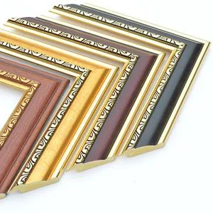 PS Picture Frame Profiles Photo Frame Mouldings Plastic Picture Photo Silver Frame Moulding - Image 3