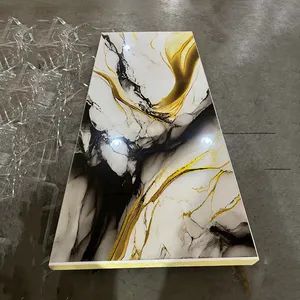 PVC Marble Sheet UV Wall Panels Plastic Sheet Waterproof - Image 3