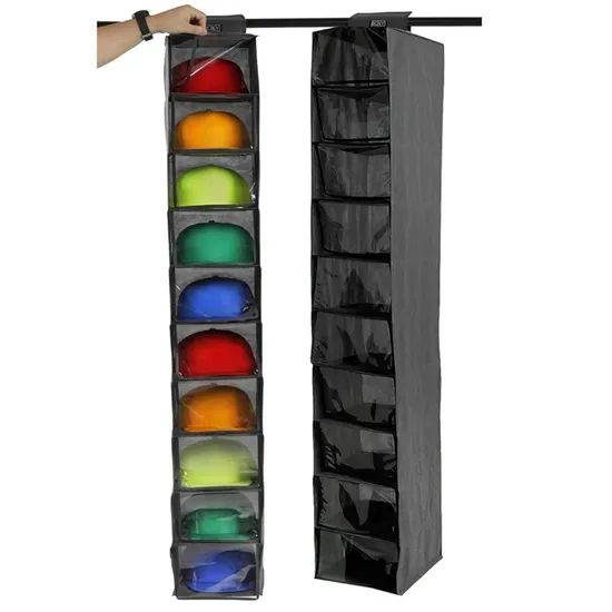 Portable Rack for Hats Towels Shoes Toys Dust Proof Storage Solution for Baseball Caps - Image 3