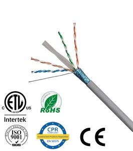 Best Price FTP CAT6 Data LAN Cable for Network Type Cat 6 Foil Pet Tape Insulation HDPE Screen Al/Pet Tape Model NO. FTP - Image 6