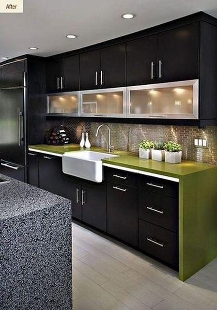 Modular Kitchen Service Material Wooden Warranty 1-5 Years Service Mode Offline Man Power 2-3 Person 3D Design Available - Image 3