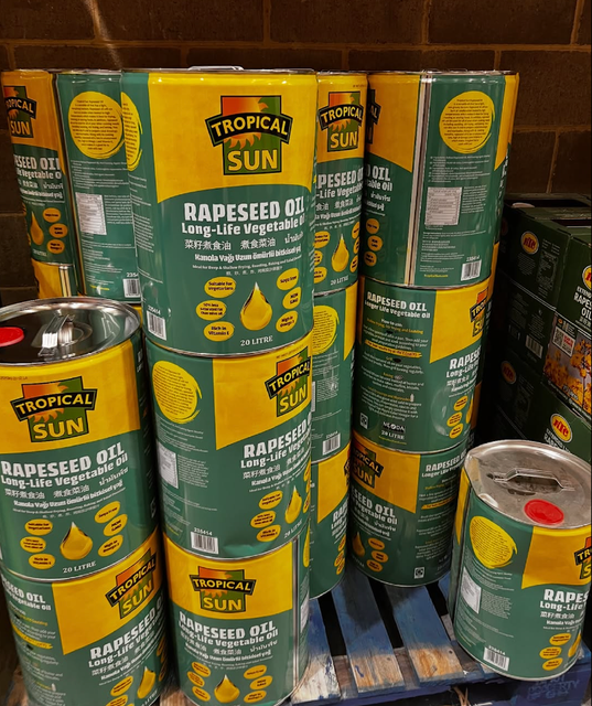 TOP RATED KTC Rapeseed Oil 3L , Tropical Sun Vegetable Oil Everyday Cooking Oil For Sale - Image 2