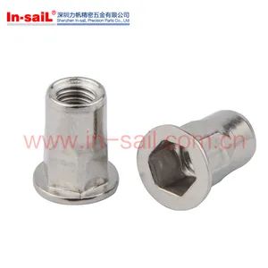 Shenzhen Steel Rivet Nut In-sail ZnNiTin Plating ISO9001 15D 500kPCS/Week - Image 5