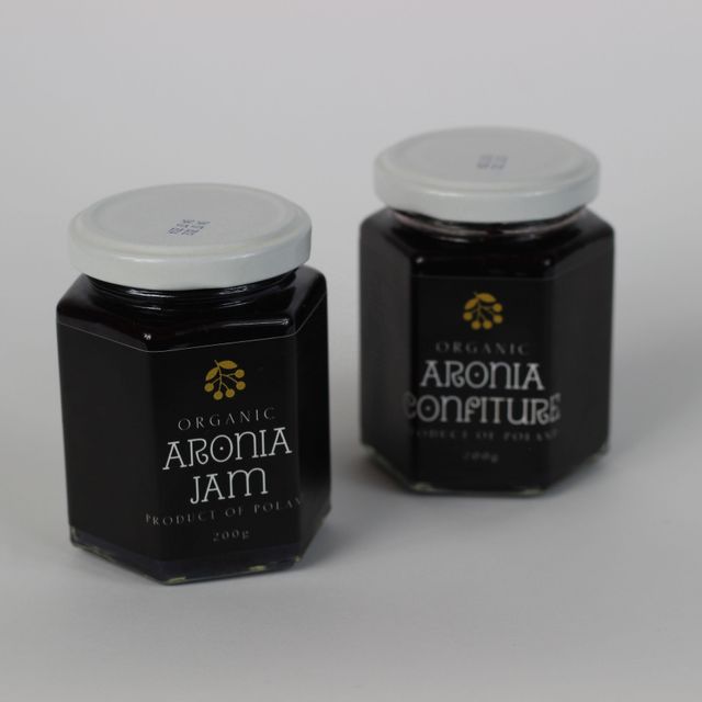 Aronia Jam 196ml Taste Sweet Specification COA Content Aronia Jam Packaging 196ml jar Weight (kg) 0.19 kg Shelf Life 24 - Image 2