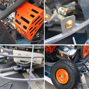 New Style Gasoline Engine Ride on Riding Concrete Helicopter Power Trowel - Image 2