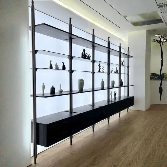 Royal Metal Customizable Minimalist Metal Display Shelving and Wine Racks - Image 3
