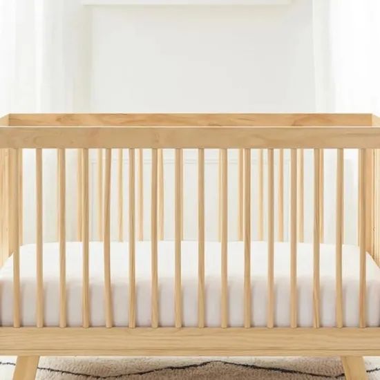Baby Kids Bedroom Wood Sofa Rocking Swing Chair Cradle Bed Baby Rocker Baby - Image 5