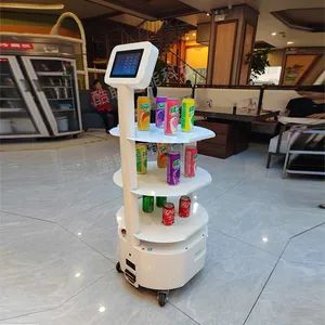 Long Battery Life Catering and Hotel Customized Commercial Service Delivery Robot - Image 6