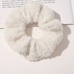 Factory Price Autumn Winter Striped Creative Large Intestine Headband - Image 2