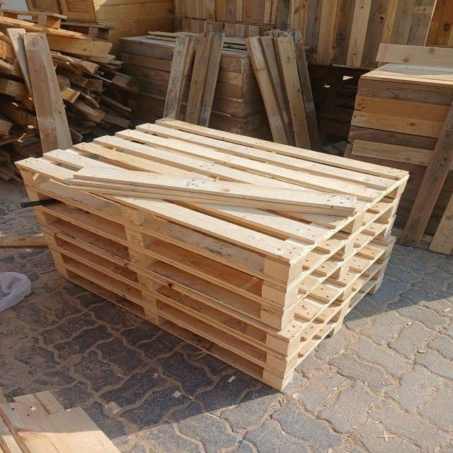 Wholesale EU Standard 1200x800mm Single-Faced /Wooden Pallets for Sale EPAL Euro Standard Pallets Durabl - Image 4