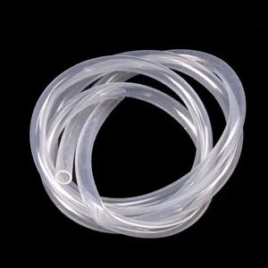 2mm 6mm Extruded Soft Flexible Silicone Rubber Tube Color Color Origin China Model NO. Custom Trademark hongruiguan Hardness 50 to 80 Shore a - Image 3
