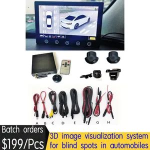 3D Image Visualization System for Blind Spots in Automobiles Type HD Pixel 1080P Brand Sameis Camera 4-way Origin Shenzhen - Image 1