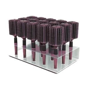 Elegant 2-Tier Acrylic Nail Polish Organizer for Retail Spaces - Image 5
