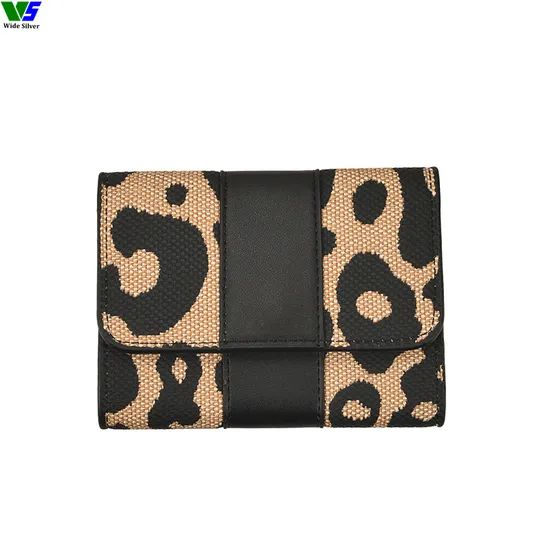 Wide Silver Factory Wholesale Custom Mini PU Leather Pouch Coin Purse 2023 - Image 2