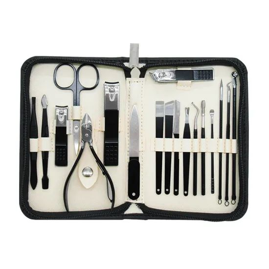 Multi Functional 18 Piece Manicure Set MOQ 100sets Origin China Use Everyone Time 7-12days Transport Air Trademark - Image 4