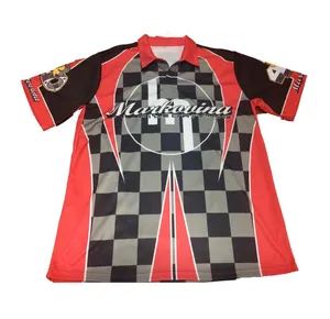 Factory Custom Hot Sale Motor Shirts/Racing Jersey OEM Full Sleeve Motocross Mx Racing Jersey - Image 3