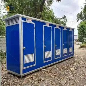 Chemical Factory Movable VIP Ready Made Portable Business Prefabricated Movable Shower Toilet - Image 3