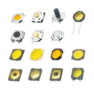 130GF Low Profile Small Push Buttons Micro Switch SMD Slide Sample Free Shape Square Trademark LHE Model NO. P3-4 Shrapnel - Image 6