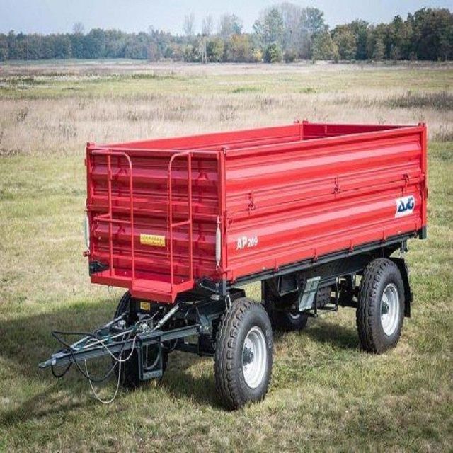 High Quality Electric Farm Dump Trailers with Remote Control Motor & Gear Components High Productivity - Image 5