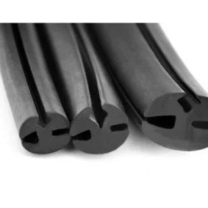Customized Abrasion Resistant Dust Rubber EPDM Weather Extrusion Sealing Profiles - Image 1