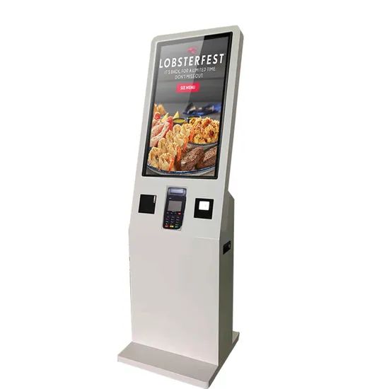 Windows Android with WiFi Touch Screen 24-27--Inch Free-Standing Touch Order Screen Self-Service Vertical Payment LCD Kiosk - Image 6