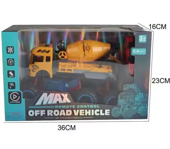 Engineering Inertial Model Climbing Remote Control Toy Car Origin China Function R/C Power Battery Size Miniature Net Weight - Image 6